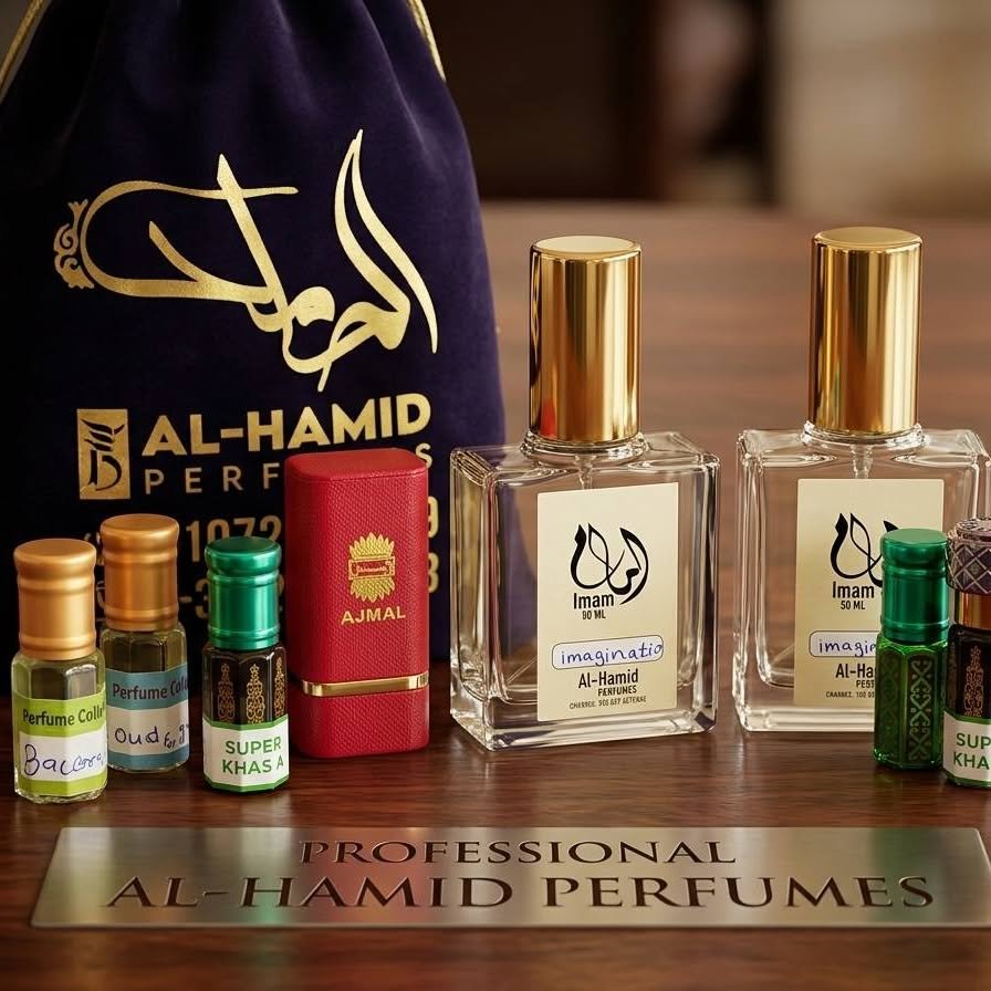 Al-Hamid Perfumes Imperial Presentation Box